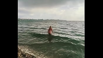 Preview 2 of Sanik Sex Videos - SugarNadya shows off her hot shape while on vacation