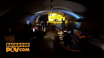 Preview 1 of Jordi El Ni Os - Gorgeous barmaid Lana Roy wants to butt fuck