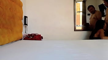 Preview 3 of Super Pron Sex Vidos - Grabo a mi padrastro mientras me ve prob&aacute_ndome ropa,  y termine con la polla dentro de mi co&ntilde_ito