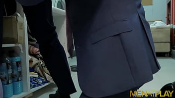 Preview 3 of Melissa Matthews Milf - MENATPLAY Suited Andy Star And Dario Beck Anal Fuck Hardcore