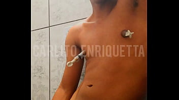 Preview 2 of Porn Famili Full Movi - Nerd com plugs nos mamilos