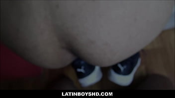 Preview 4 of Extreme Painful - Straight Teen Latin Boy Paid Cash Fuck Producer POV - Bruno,  Manuel