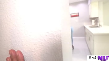 Preview 1 of Alexis Fawx Banged Hard - BrattyMilf - Cheating MILF Seduces Stepson With Juicy Ass To Keep Him Quiet