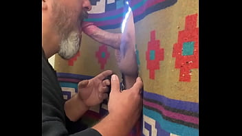 Preview 4 of Jasmin Chaudri Bangladeshi Sex - Sexy blue collar man,  edged at my Gloryhole
