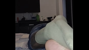 Preview 3 of Naked Pool - socks after work