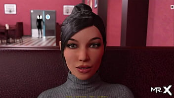 Preview 4 of Smugglas Vs - Retrieving The Past - invited beautiful girl to cafe E3 # 5