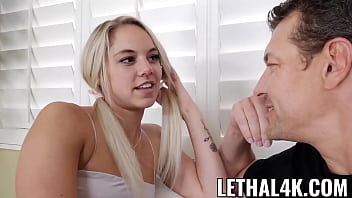 Preview 2 of Cock Ball Whipping - Kelsey Kane Loves Her Step-Daddy&#039_s Dick Jerry Kovak
