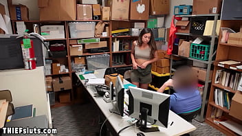 Preview 1 of Video Xxx Animall - Petite vulnerable teen suspect fucked by dirty guard
