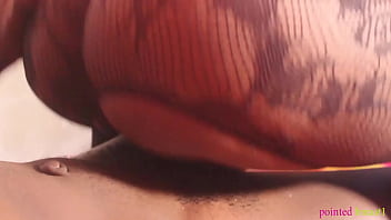 Preview 3 of South Indian Film Heroines - Black monster cock nephew tastes his fat ass anut wet and creampie pussy for the first time