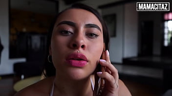 Preview 1 of Office Gal - MAMACITAZ - (Leidy Azucar,  Logan Salamanca) - Inked Chubby Latina Maid Gets Her Meaty Pussy Drilled Hard