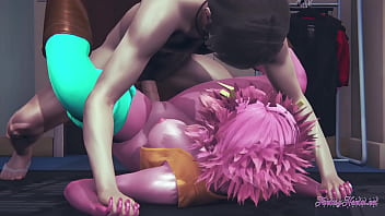 Preview 2 of Torror Heat - Boku No Hero Academia Hentai - Mina Ashido fucked - Japanese Asian manga anime game porn