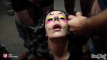 Preview 3 of Sasha Grey Fucks Two Black Guys - Wtf happend with your on Halloween part1