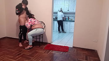 Preview 2 of Hey Girls Scene 16 - Voy a visitar a mi hermano y veo que mi sobria se pone muy puta conmigo logro follarmela mientra mi hermano esta en la cosina que buena sobrina tengo toda una gran puta le gusta chuparme la polla y sacarme toda la leche