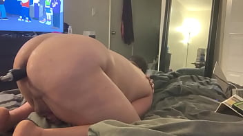 Preview 1 of Vidoes Girl - Fuck Machine Pounding My Big Ass