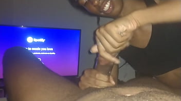 Preview 3 of Private Hamd Jog - The best part of having a lovely girlfriend named La Nefertiti Perkins who loves sucking some big black dick when I get home