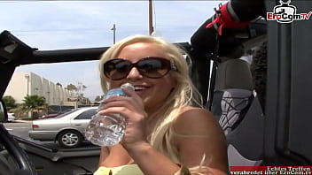 Preview 1 of Trendmymom - Busty blonde slut pick up for a fuck and cumshot on her tits