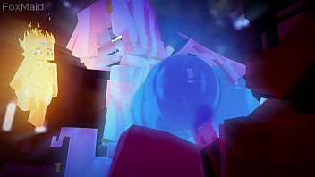 Preview 2 of Japanese Son Gangbang Mom - FoxMaid | Minecraft HMV