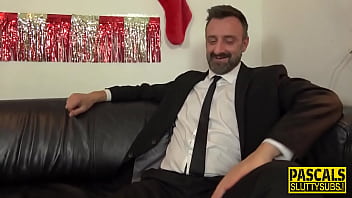 Preview 1 of Spanking Casting Tina - Kinky whore gets toyed and fingered