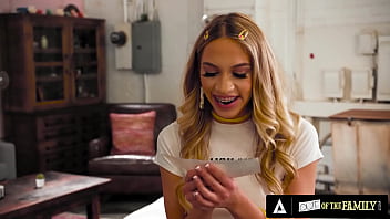 Preview 1 of Aj Applegate Teasing You - Cuckold Stepdad Watches Khloe Kapri&#039_s Tight Pussy Hard Fucked By Her Boyfriend
