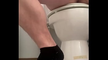 Preview 1 of Xxx Cepk - Stocky dude uses pocket pussy in the bathroom