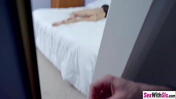 Preview 2 of Ramn Cubano - Demanding stepsis Riley Reid pleased herself with stepbrothers big dick