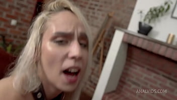 Preview 4 of Cuckold Fem Dom Eating - First casting for Foxy Slave at porn studio FLX016
