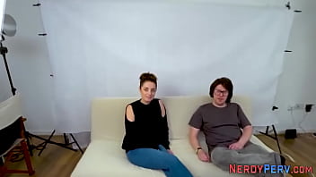 Preview 3 of Videoporno Kostenlos Anschauen - Real slut sucks Yorkshire nerd