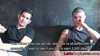Preview 2 of Dogxxx Hp - Bored amateur inked latin gay gets a big dick bareback