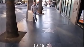Preview 1 of Jaz Sex Videos - street hollywood and vine