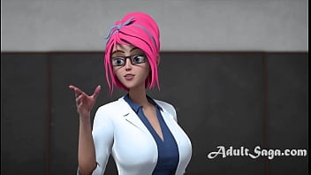 Preview 2 of Dauter Step - Crazy Sex Teacher Shows Students How To Fuck- Hentai Sex
