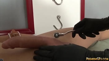 Preview 1 of Hkxx - Dominatrix teen wanks off hard dick