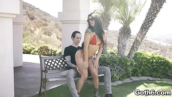 Preview 1 of Santana Redd Fart - Owen Gray delivered creamy jizz on Gina Valentina&#039_s inked body