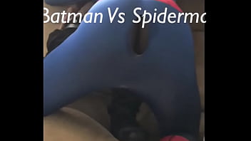Preview 1 of Johnny Sins Sex Vidio Hot - Batman vs Spiderman