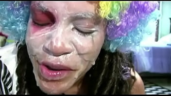 Preview 4 of Sex Ketina Kefa - Clown eats his nut - trailer