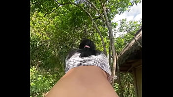 Preview 2 of Monster Cock Vs Maria Ozawa - Me voy a caminar con mi cu&ntilde_ada en el viaje familiar y me la follo cuando estamos solos