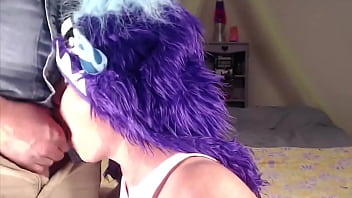 Preview 3 of Giga Heroine Insult - (Monsters Inc.) Sully Halloween Costume Slut gets Face Fucked and Pussy Fucked in Doggystyle - BunnieAndTheDude