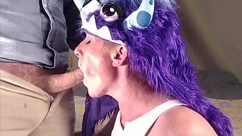 Preview 1 of Giga Heroine Insult - (Monsters Inc.) Sully Halloween Costume Slut gets Face Fucked and Pussy Fucked in Doggystyle - BunnieAndTheDude