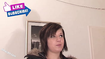 Preview 1 of Memek Doer - Her first time - Shy teen Tanja 19 years casting