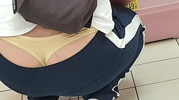 Preview 4 of Brother Fuck Sisters Best Friend - Supermarket