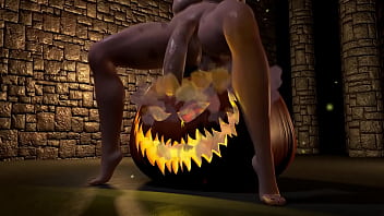 Preview 2 of Small Kochi Girld - A Trap For The Pumpkin King