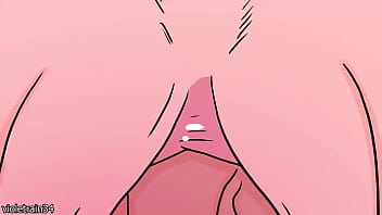 Preview 4 of Electroni Sex - Bakugo fucks Uraraka Ochaco while he grabs her tits and then cums inside her
