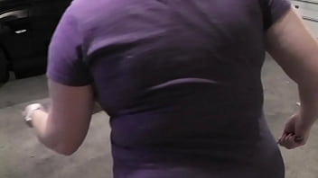 Preview 3 of Son Friend Mother Drinking - Spanking in the Garage 3 - Happy Ending!