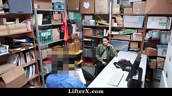 Preview 2 of Child Birth Pussy - Asian teen Busted By Cop For Shoplifting