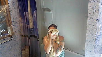 Preview 3 of Xxx England Girl - Shower time after a stressful day