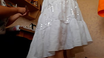 Preview 4 of Xxx Video In 1 Minets - Fucked my step sister&#039_s girlfriend while step sister was on the phone outside the door - Lesbian Illusion Girls