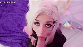 Preview 3 of Capri Cavanni 2018 - Ahri enjoys anal and vaginal fuck