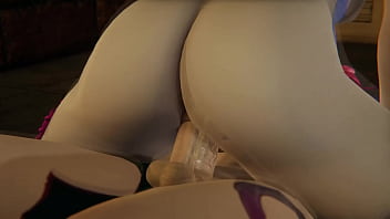 Preview 4 of Aria Alexander Waaaake Up Porn - League of Legends Futa - Jinx gets creampied by Neeko
