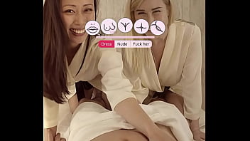 Preview 1 of Shows Cervix5 - interactive porn game ! decide how you want Madison and Ayako to give you a massage ! you can choose everything !
