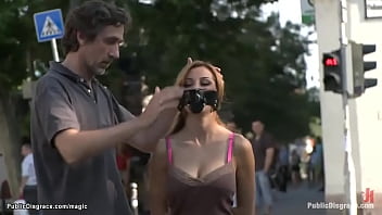 Preview 1 of Hasband Wife Xxx - Busty Romanian takes huge cock outdoors