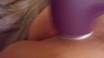 Preview 2 of No Panties Stepmom - Swingin dirty Darla playing with her toy and cumming